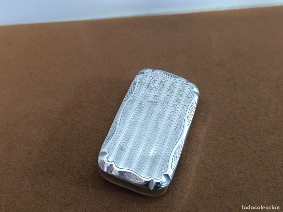 Antig&uuml;edades: CAJA DE RAPE FRANCESA EN PLATA - Foto 9