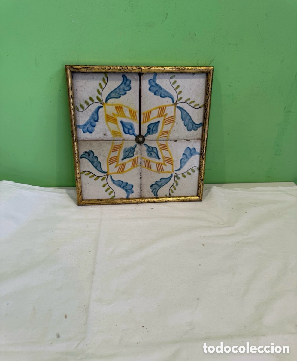 Antiquit&auml;ten: PLAFON DE AZULEJOS CATALANAS.XVIII.