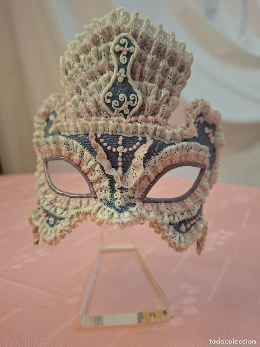 Antiquit&eacute;s: MASCARA DE PORCELANA LLADRO N&ordm; 5