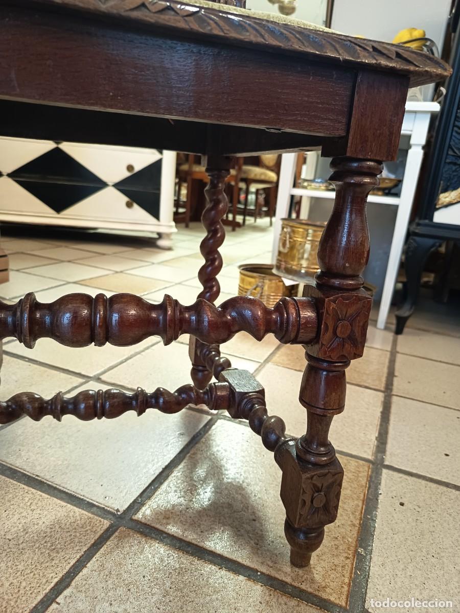 Antig&uuml;edades: Silla antigua de roble - Foto 9