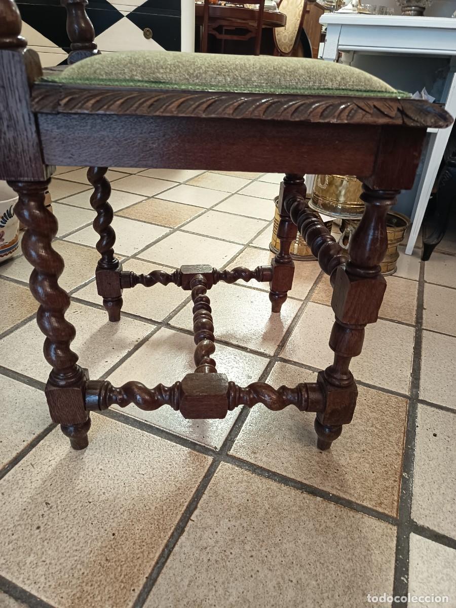 Antig&uuml;edades: Silla antigua de roble - Foto 11