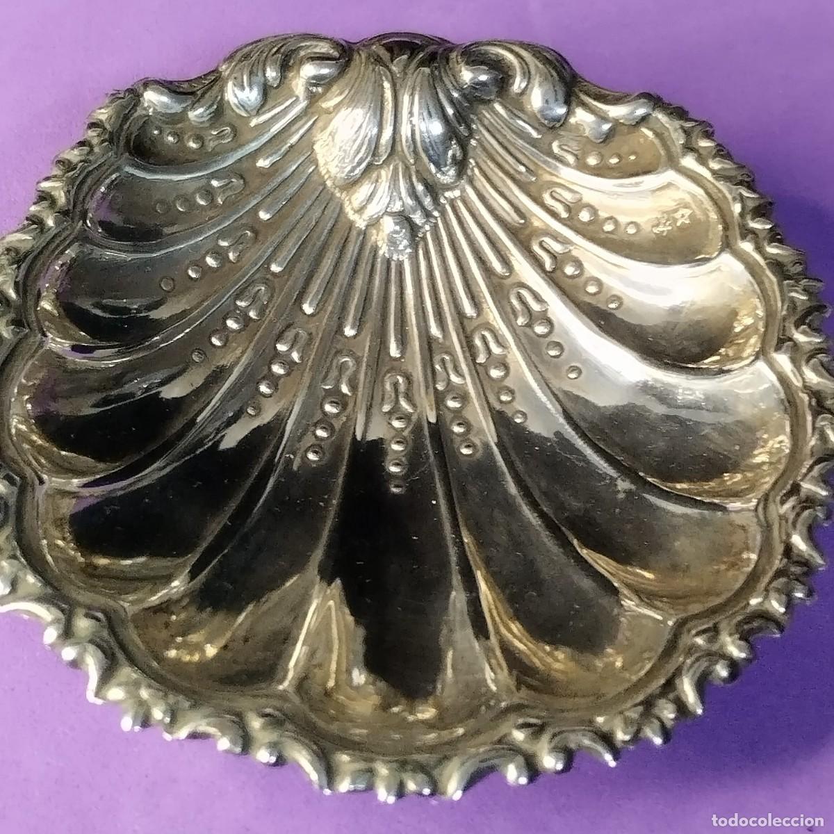 Antig&uuml;edades: CONCHA BARROCA DE PLATA - Foto 4