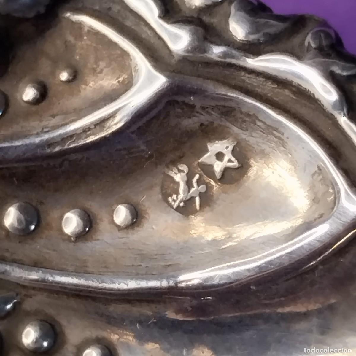 Antig&uuml;edades: CONCHA BARROCA DE PLATA - Foto 5