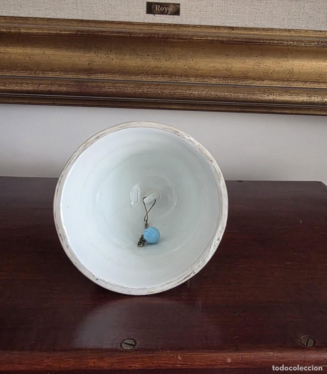 Antig&uuml;edades: DELICADA CAMPANA EST ROCOC&Oacute;. 15,5 CM - Foto 2