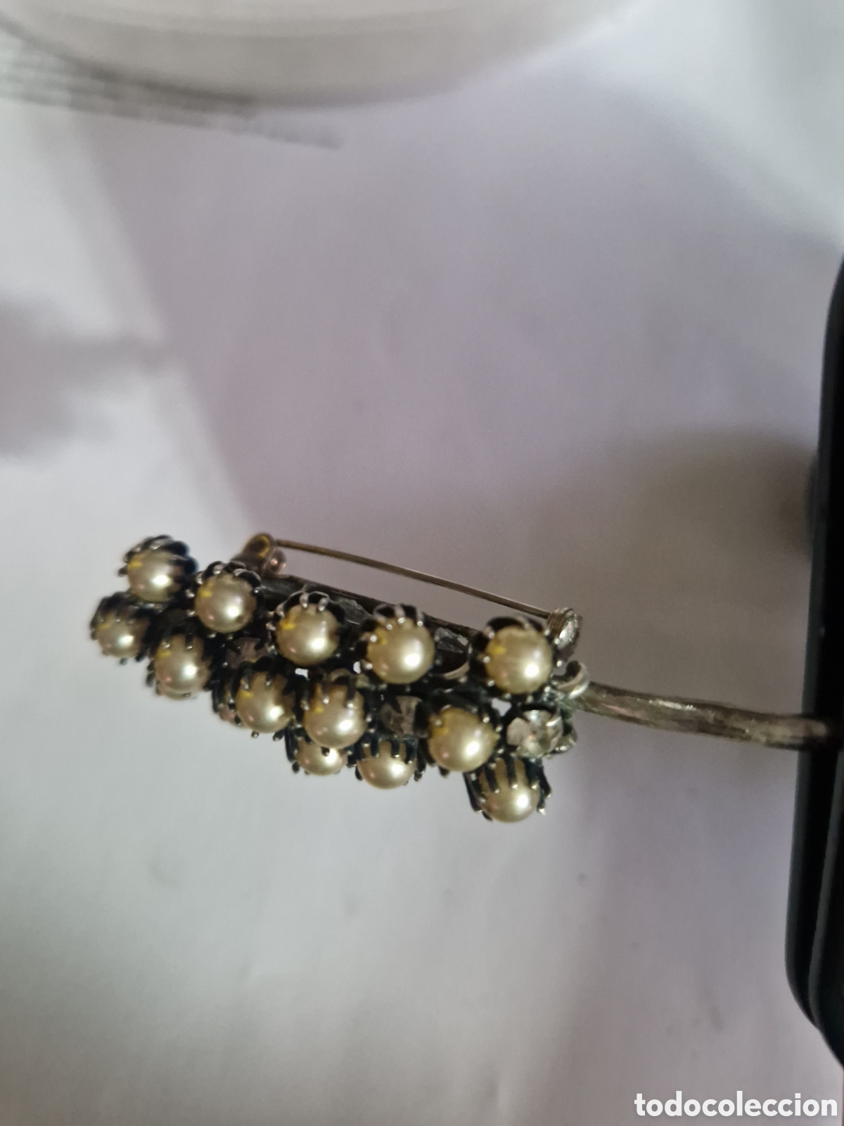 Antig&uuml;edades: Broche antiguo de plata - Foto 3