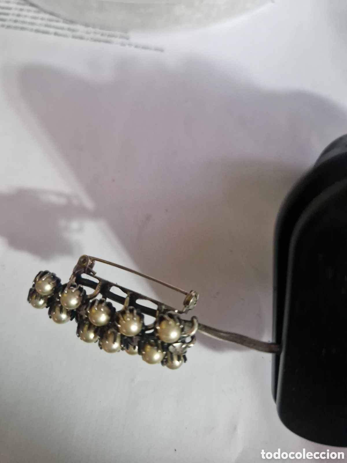 Antig&uuml;edades: Broche antiguo de plata - Foto 4