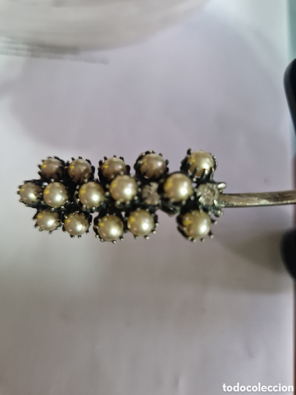 Antig&uuml;edades: Broche antiguo de plata - Foto 1