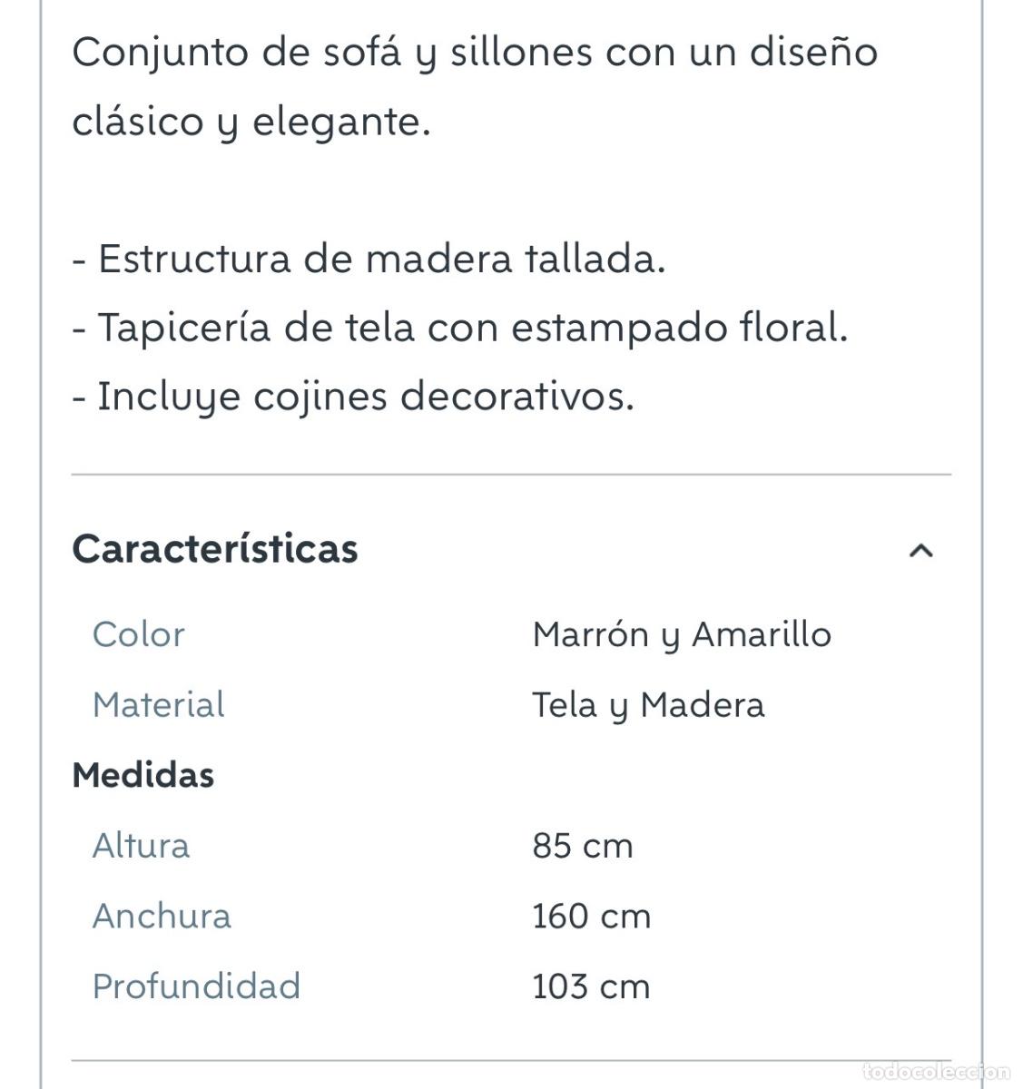 Antig&uuml;edades: Sof&aacute; y sillones antiguos - Foto 10