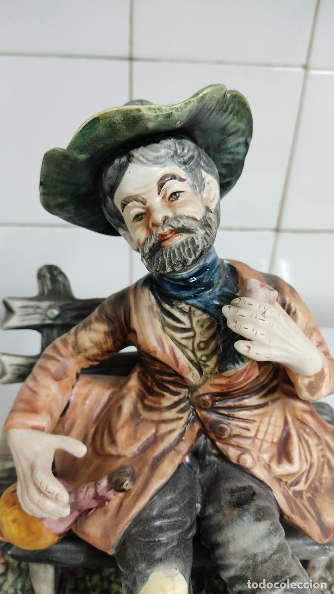 Antig&uuml;edades: Figura Capodimonte numerada - Foto 2