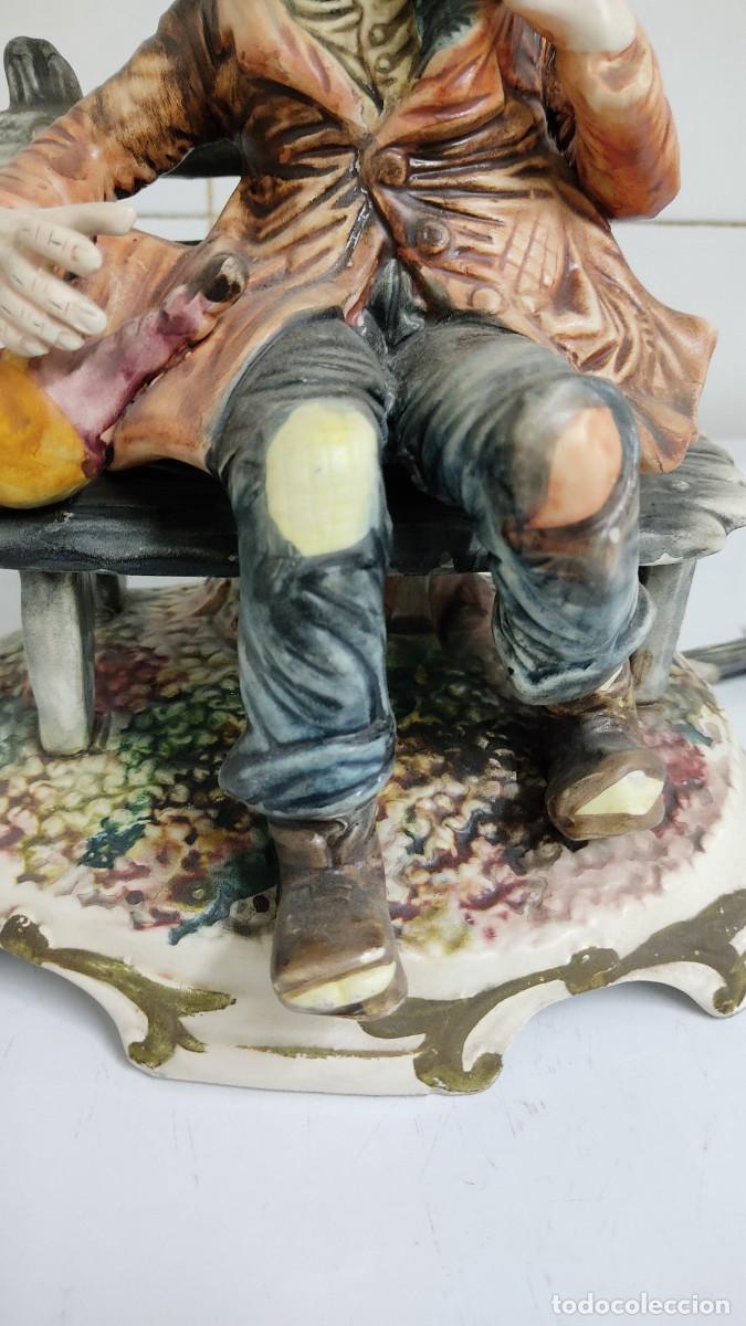 Antig&uuml;edades: Figura Capodimonte numerada - Foto 3