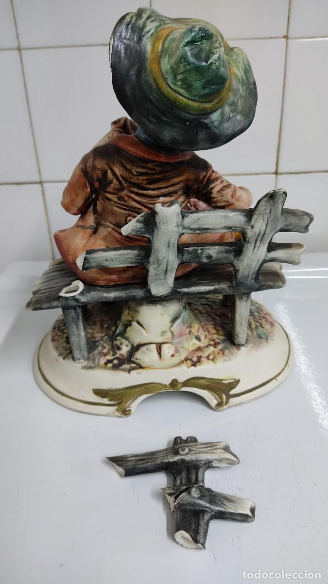 Antig&uuml;edades: Figura Capodimonte numerada - Foto 6
