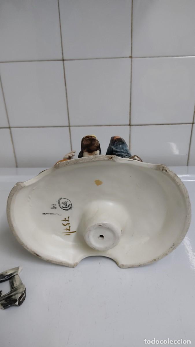 Antig&uuml;edades: Figura Capodimonte numerada - Foto 8