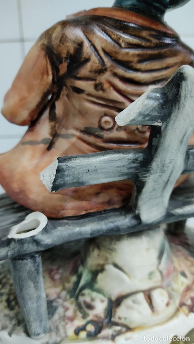 Antig&uuml;edades: Figura Capodimonte numerada - Foto 15