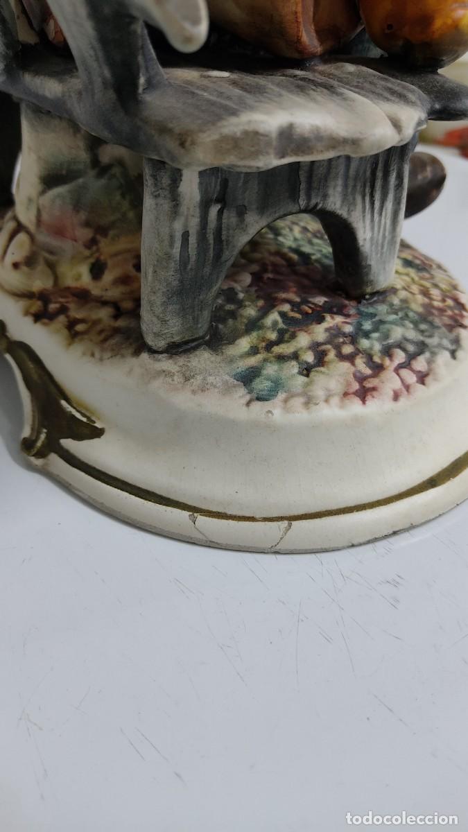 Antig&uuml;edades: Figura Capodimonte numerada - Foto 17