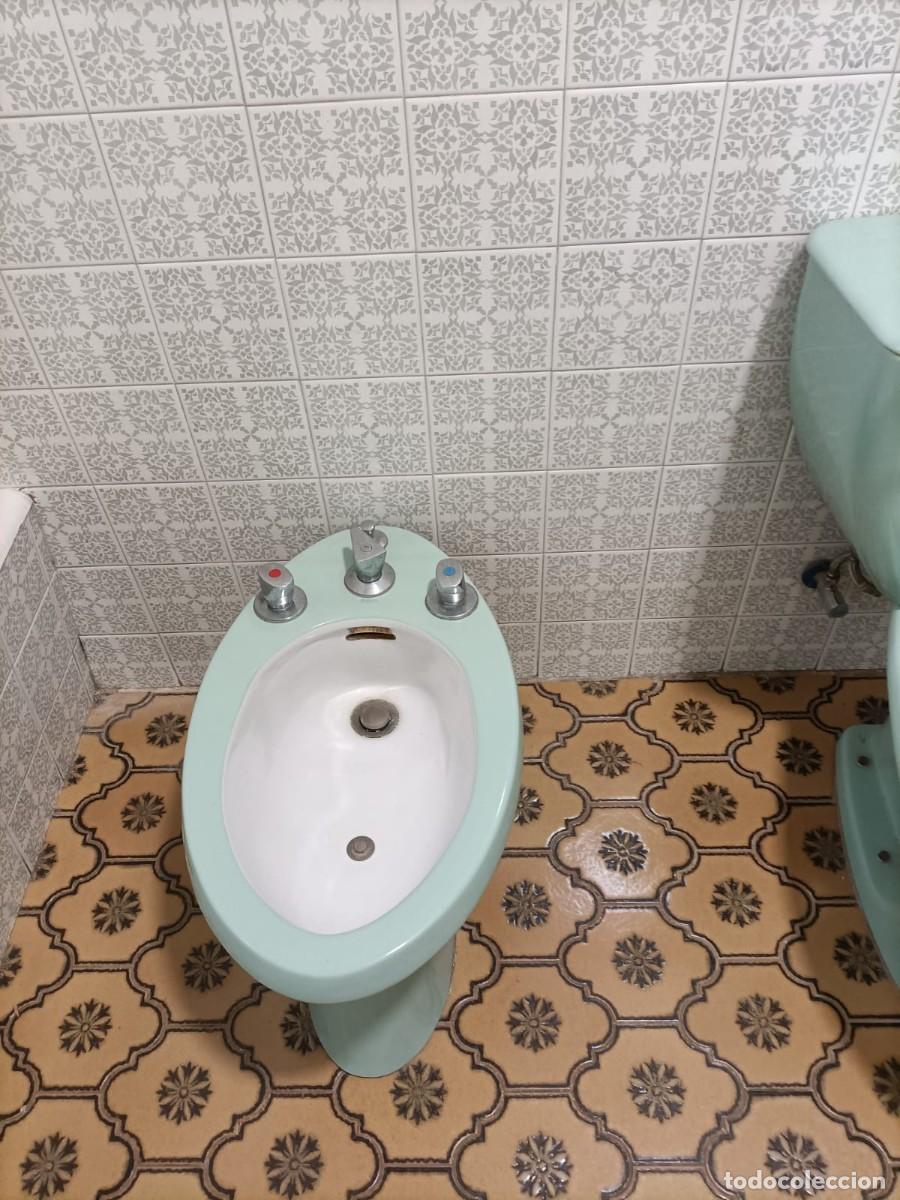 Antig&uuml;edades: Lavabo complet ROCA LORENTINA VERD - Foto 4