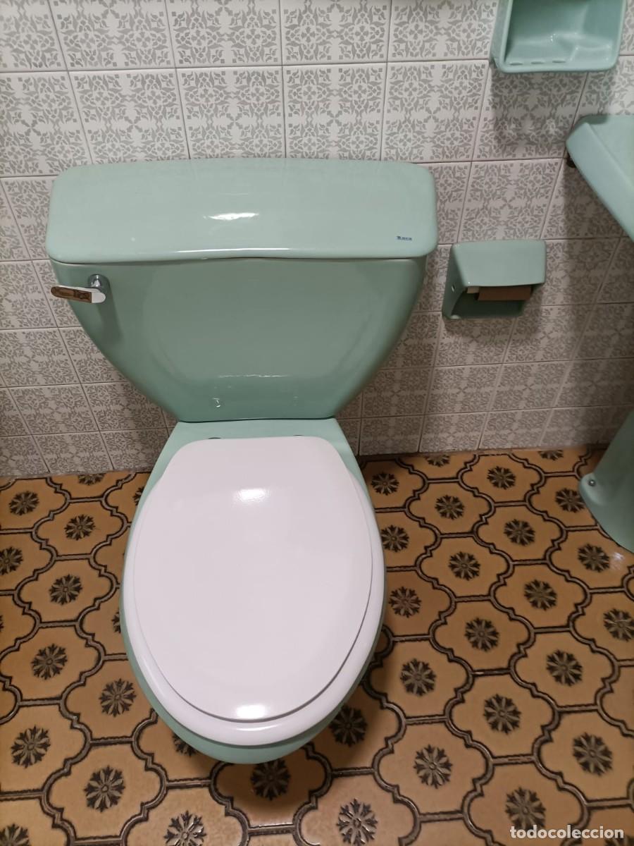 Antig&uuml;edades: Lavabo complet ROCA LORENTINA VERD - Foto 5