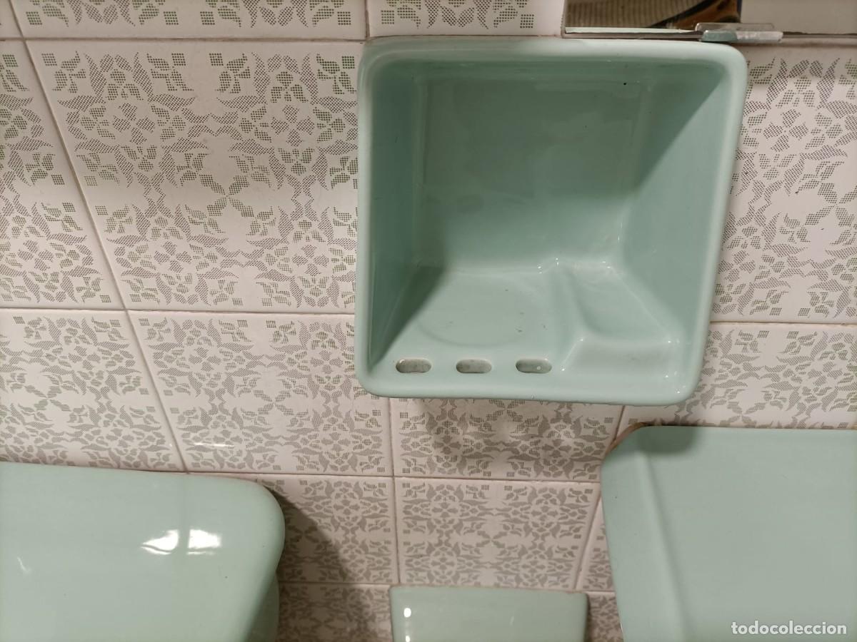 Antig&uuml;edades: Lavabo complet ROCA LORENTINA VERD - Foto 8