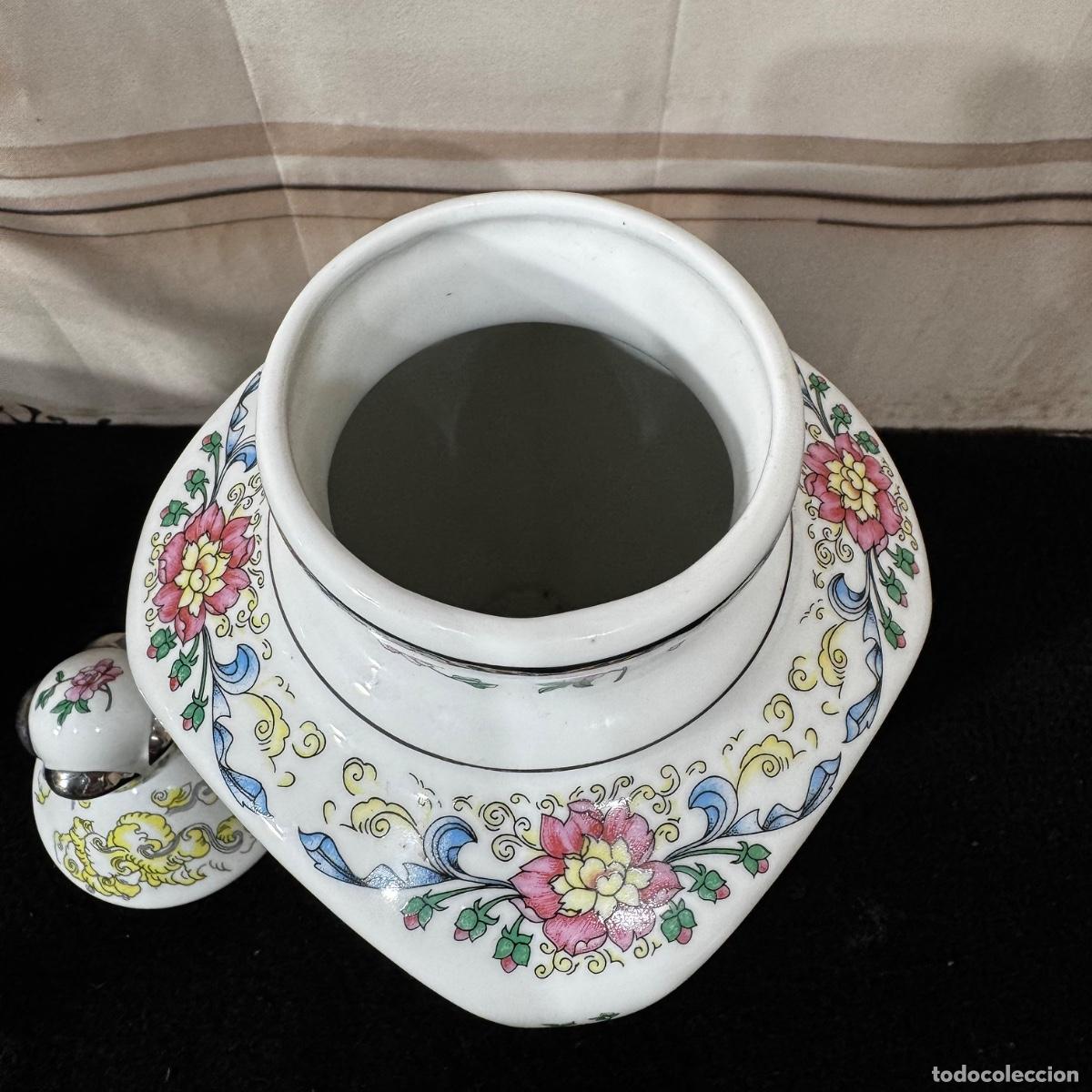Antig&uuml;edades: Jarr&oacute;n de Porcelana Estilo Oriental - Foto 6