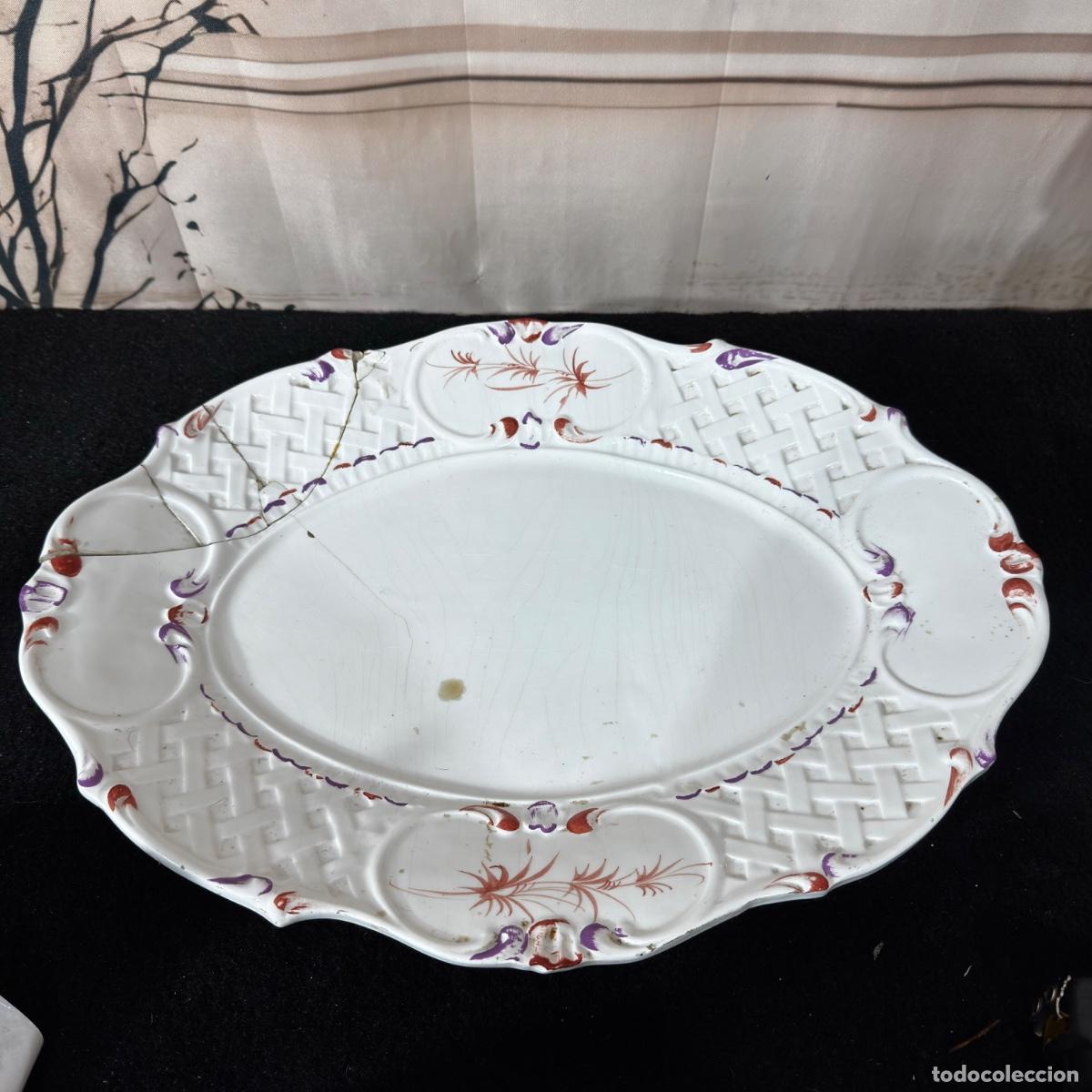 Antig&uuml;edades: Antigua Sopera de Porcelana - Foto 9