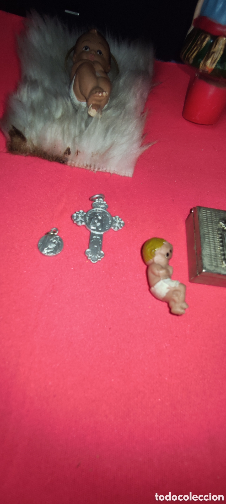 Antig&uuml;edades: Lote de art&iacute;culos religiosos - Foto 6