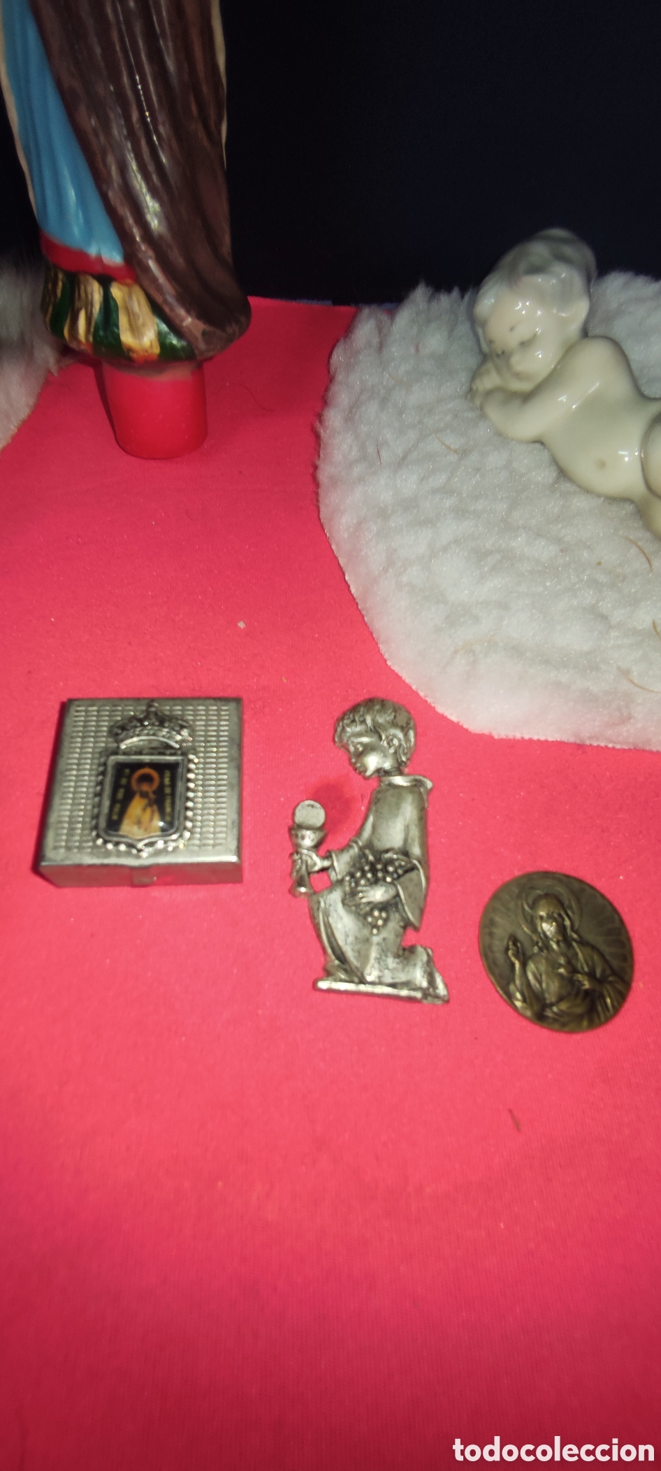 Antig&uuml;edades: Lote de art&iacute;culos religiosos - Foto 7