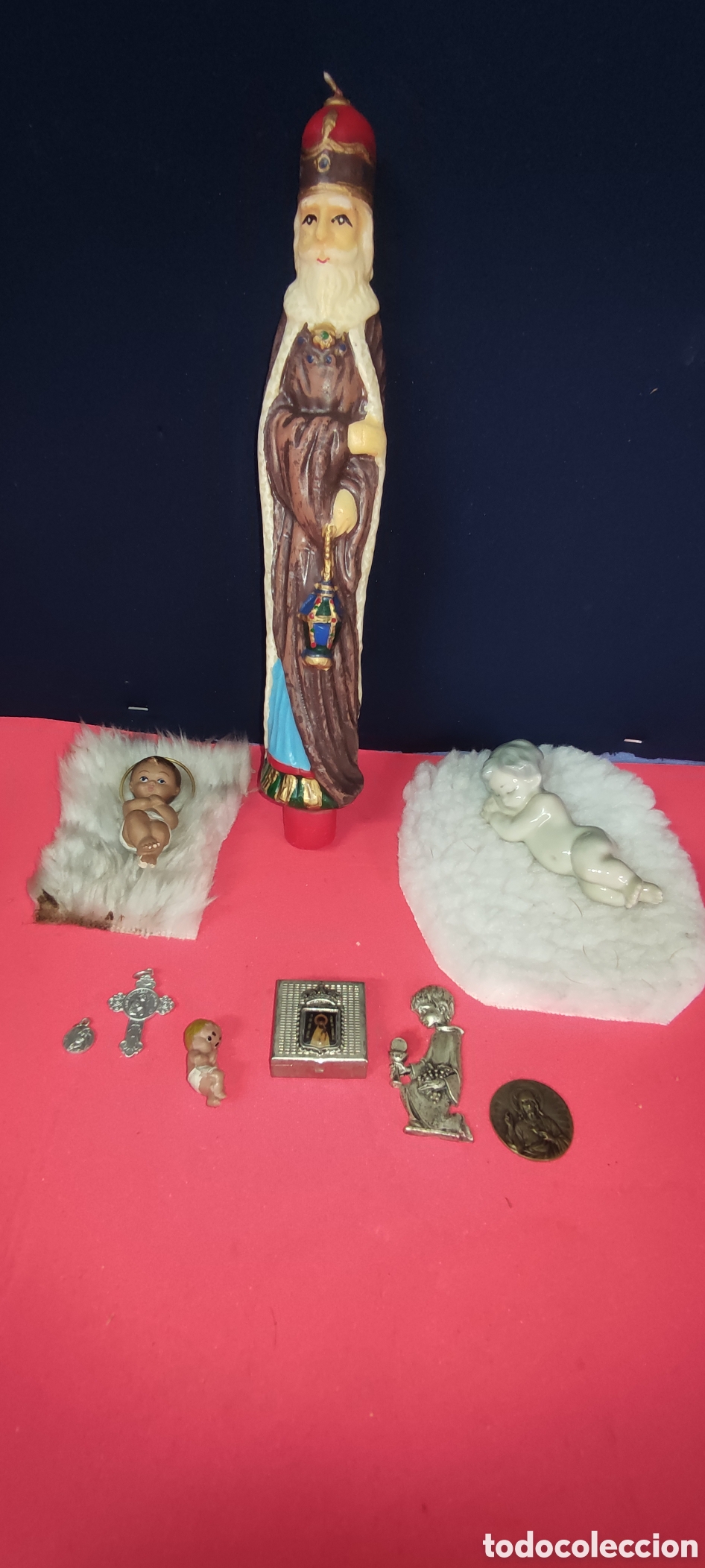 Antig&uuml;edades: Lote de art&iacute;culos religiosos - Foto 8