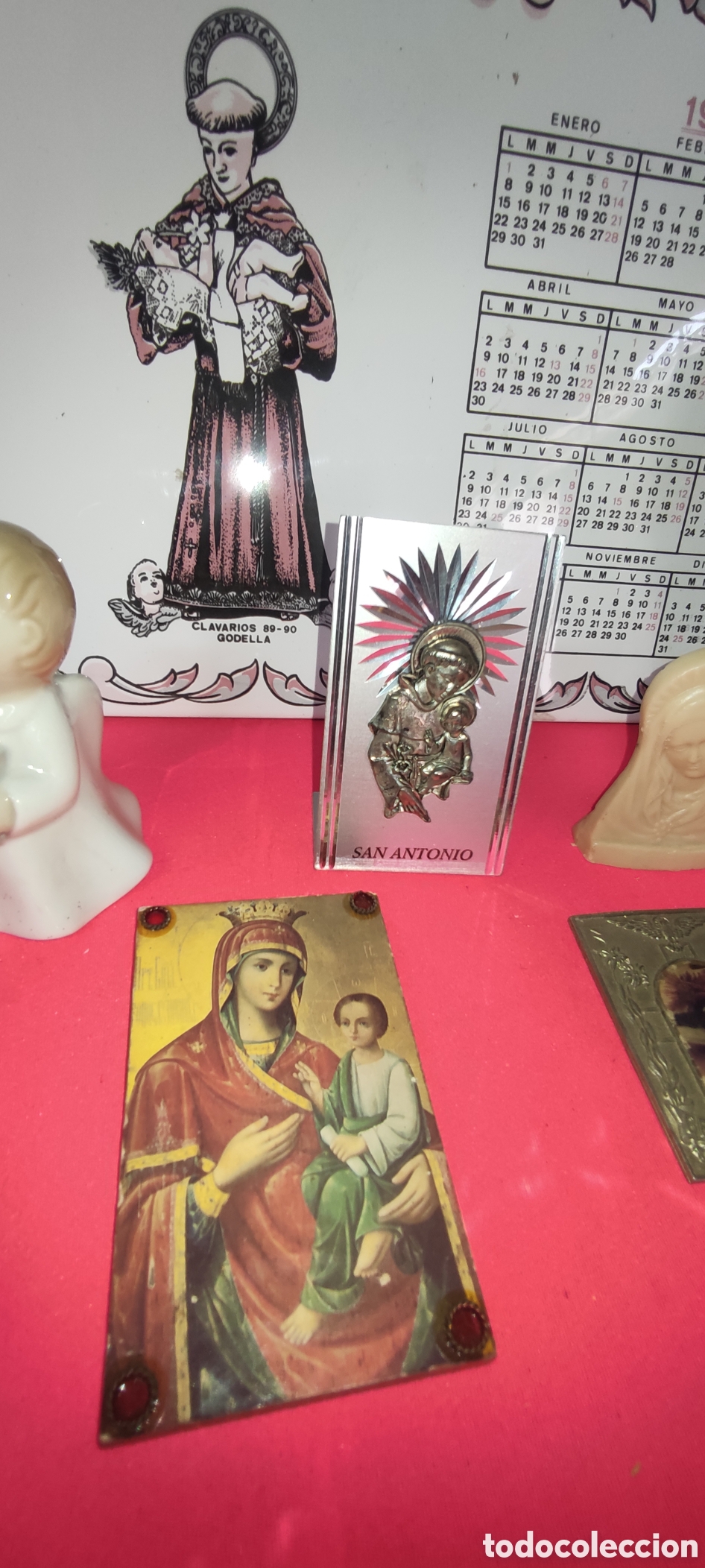Antig&uuml;edades: Lote de art&iacute;culos religiosos - Foto 4