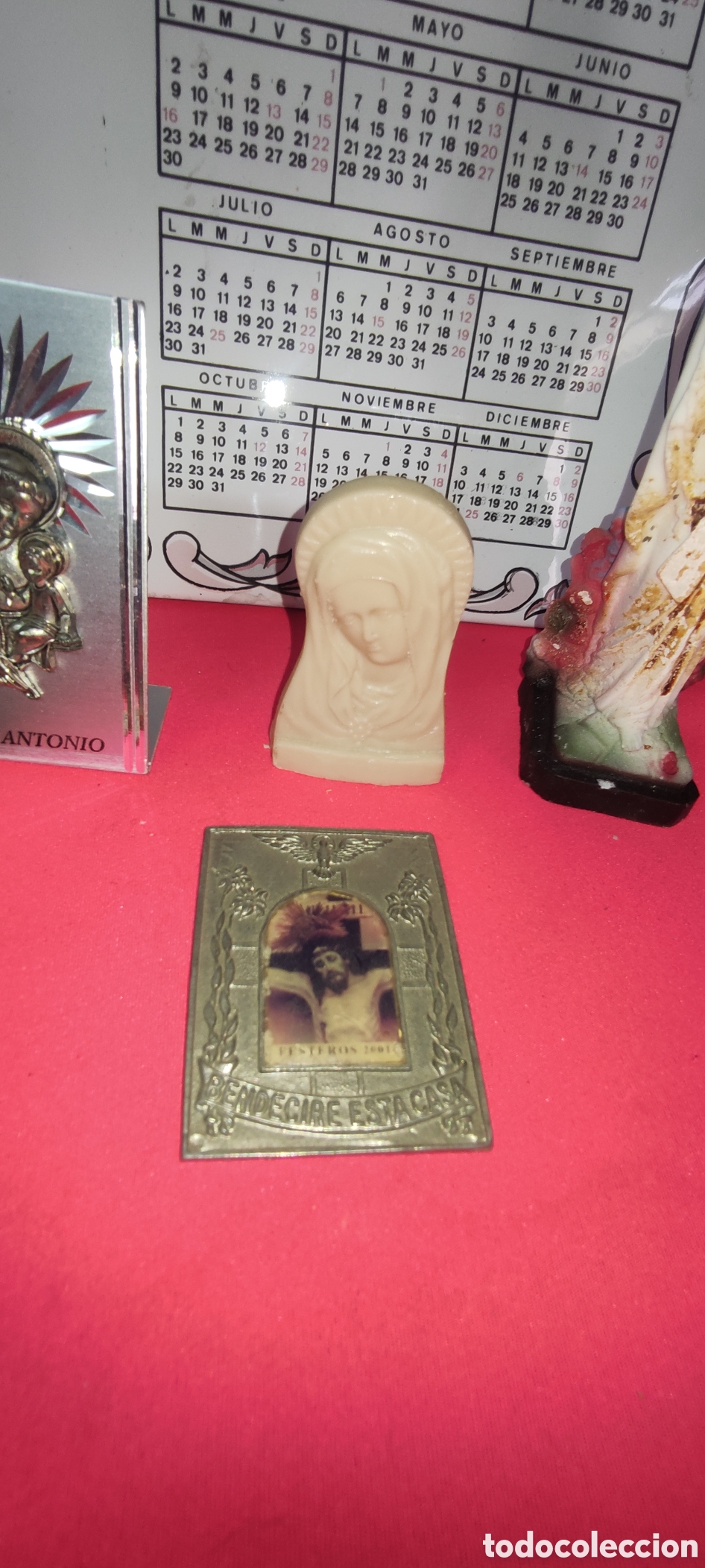 Antig&uuml;edades: Lote de art&iacute;culos religiosos - Foto 5
