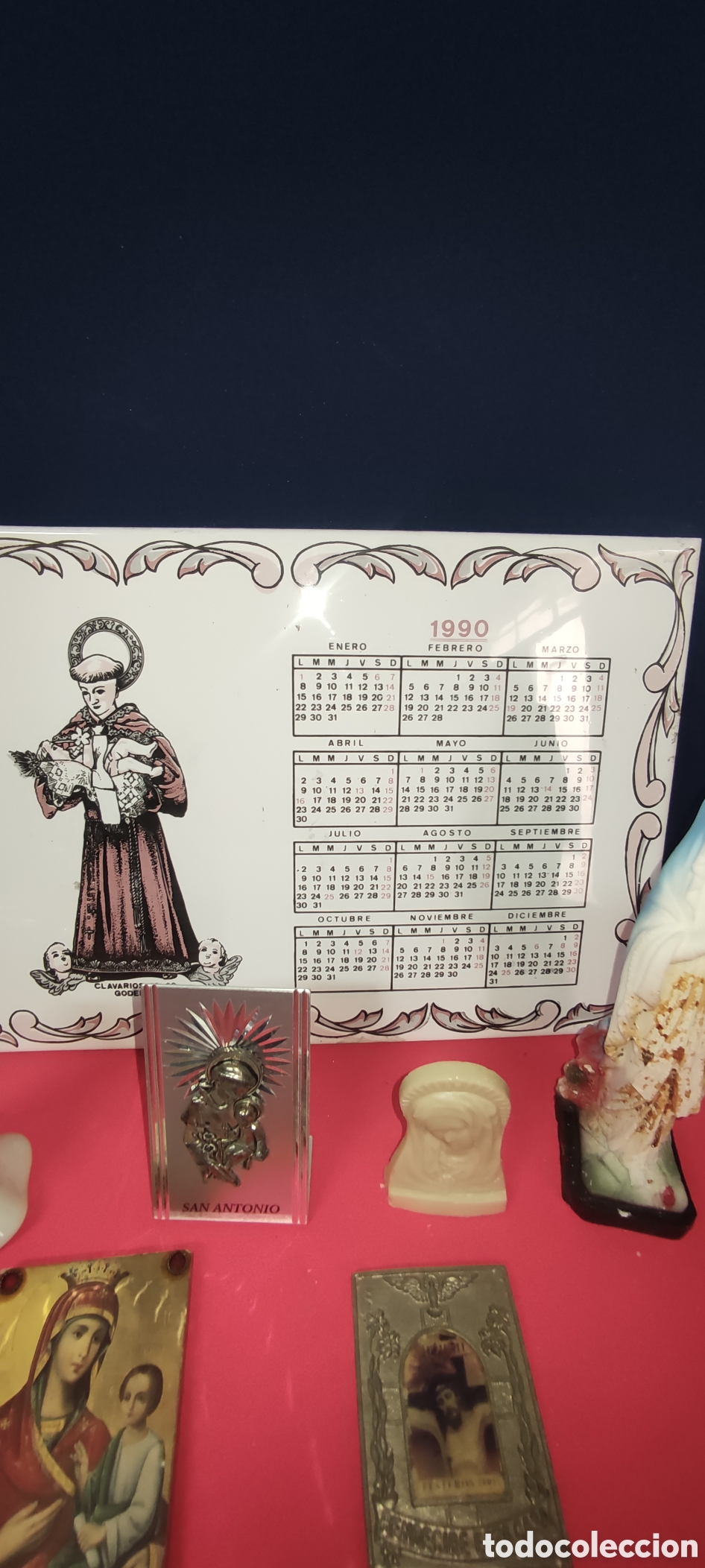Antig&uuml;edades: Lote de art&iacute;culos religiosos - Foto 7