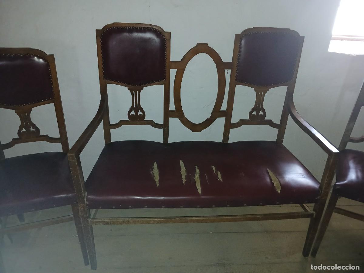 Antig&uuml;edades: Sof&aacute; y sillas ard deco - Foto 1