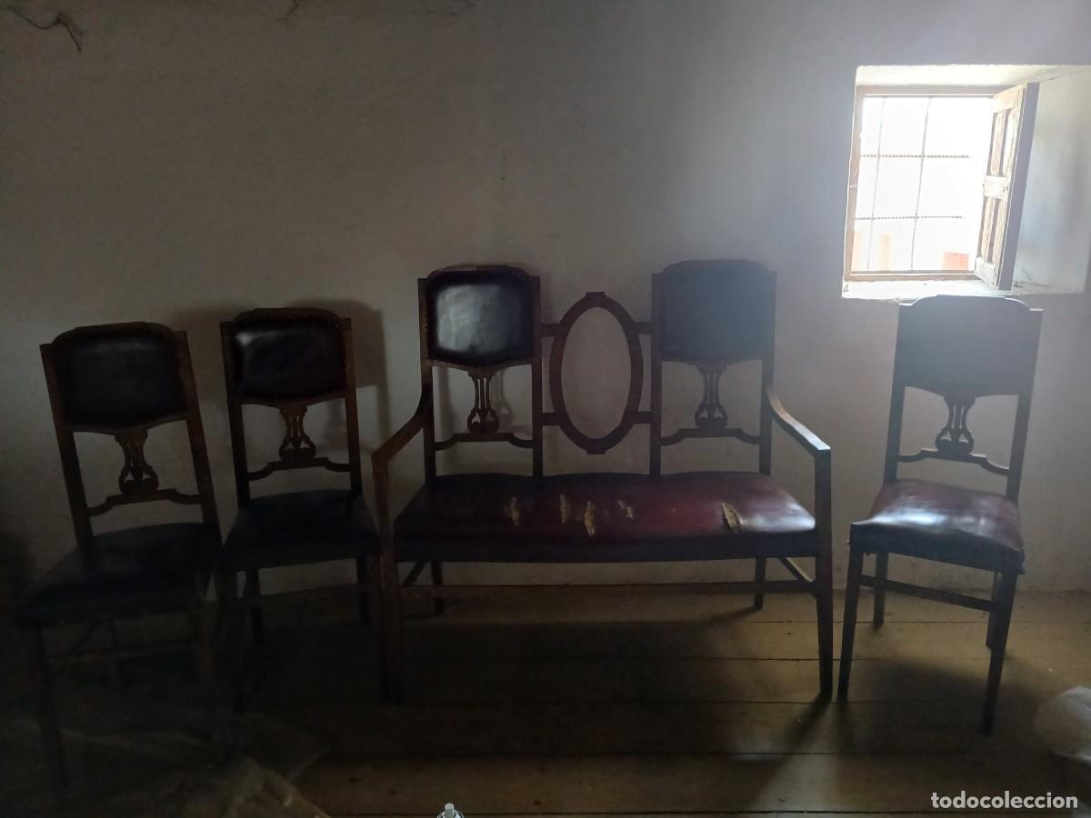 Antig&uuml;edades: Sof&aacute; y sillas ard deco - Foto 2