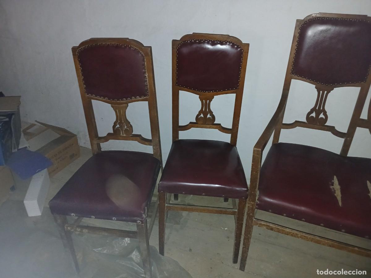 Antig&uuml;edades: Sof&aacute; y sillas ard deco - Foto 3