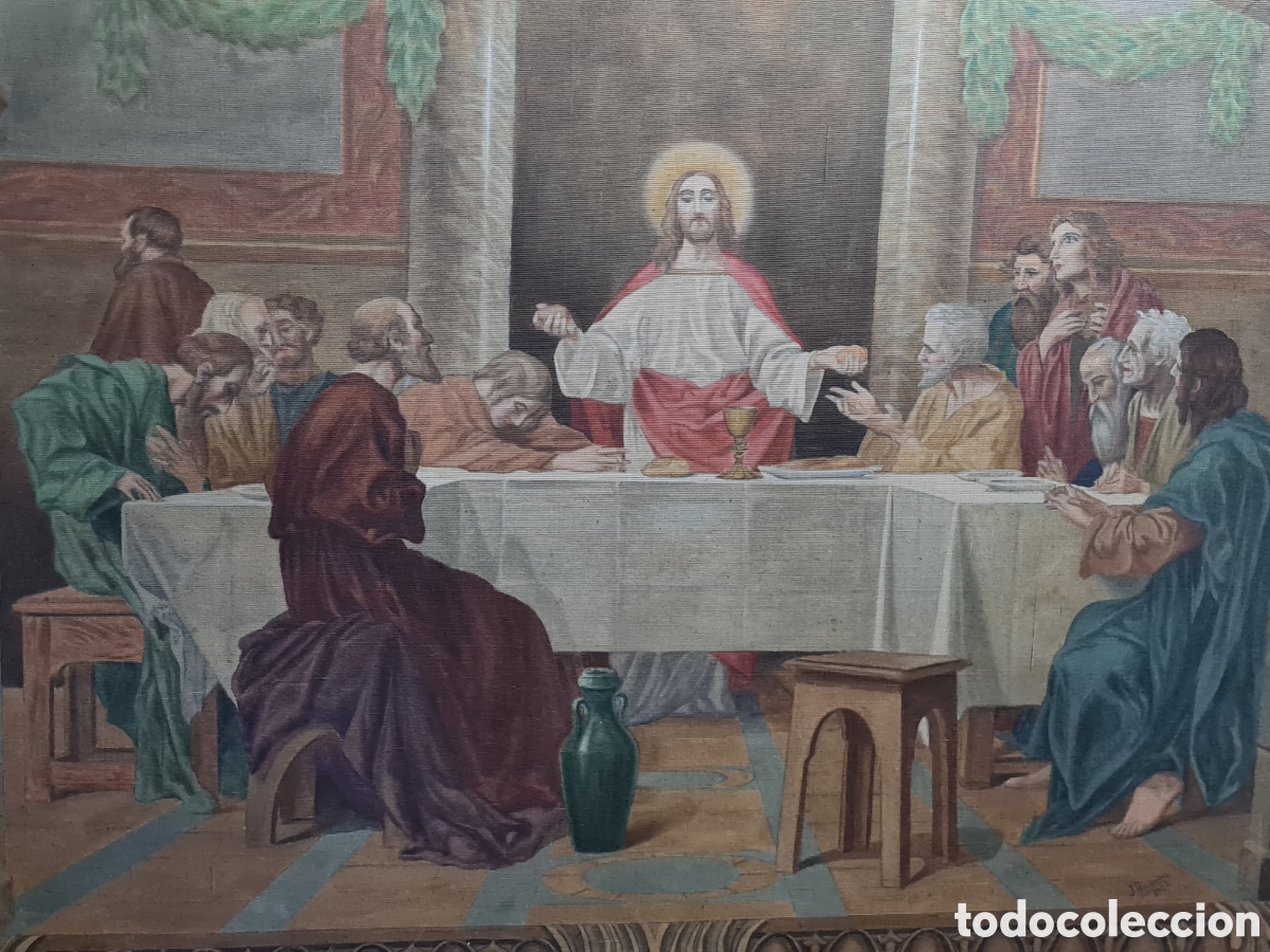 Antig&uuml;edades: &Uacute;ltima cena gran tama&ntilde;o 1923 - Foto 2