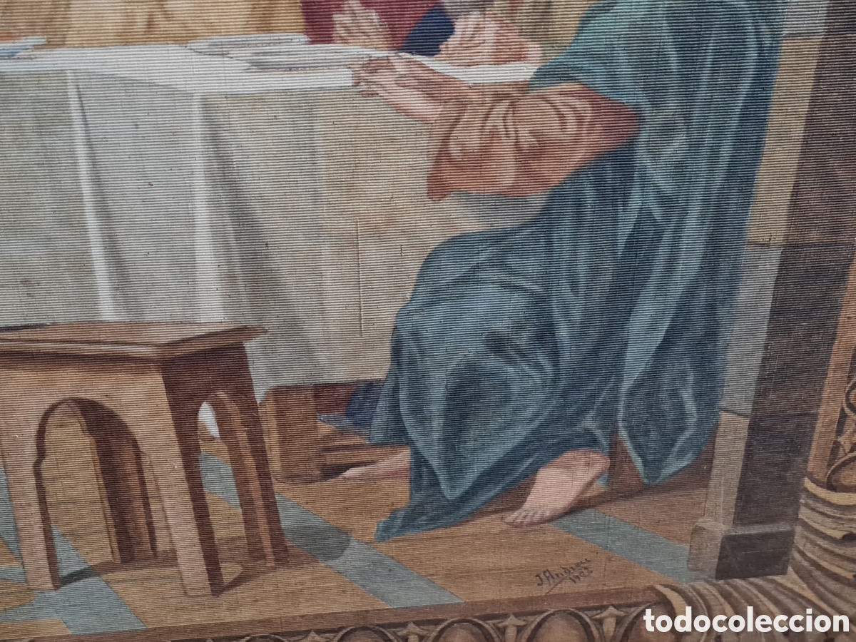 Antig&uuml;edades: &Uacute;ltima cena gran tama&ntilde;o 1923 - Foto 7