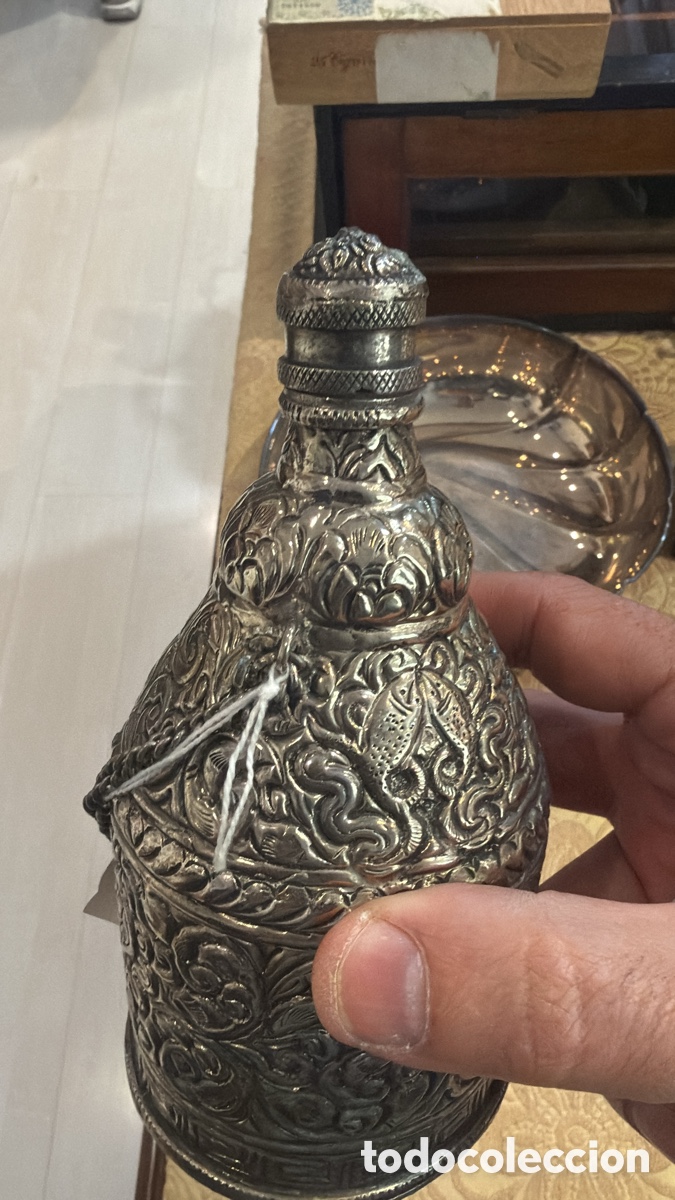 Antig&uuml;edades: LICORERA ORIENTAL METAL - Foto 2