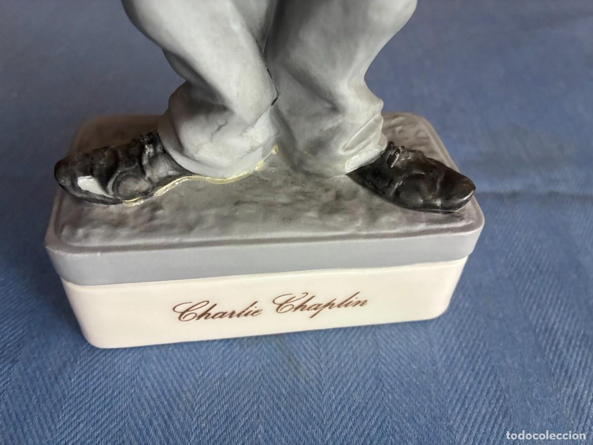 Antig&uuml;edades: Estatuilla Charles Chaplin Algora Porcelana - Foto 10