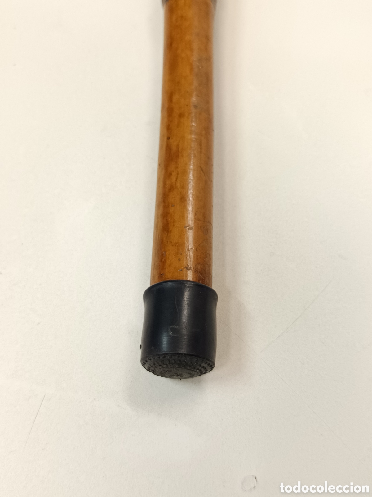 Antig&uuml;edades: Bast&oacute;n asta de ciervo y madera de Malaca - Foto 5