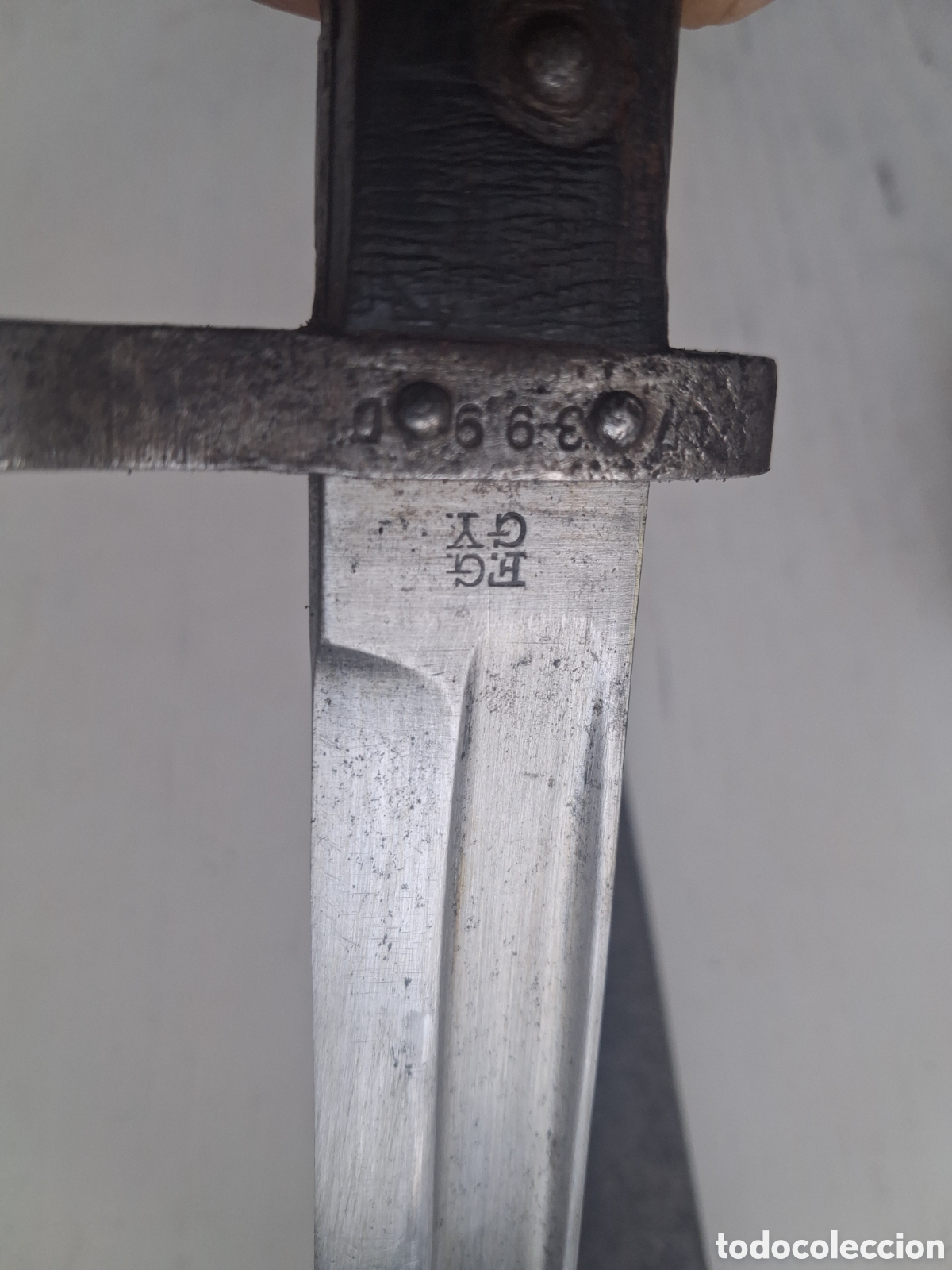 Antig&uuml;edades: Bayoneta Mannlicher con su funda - Foto 7