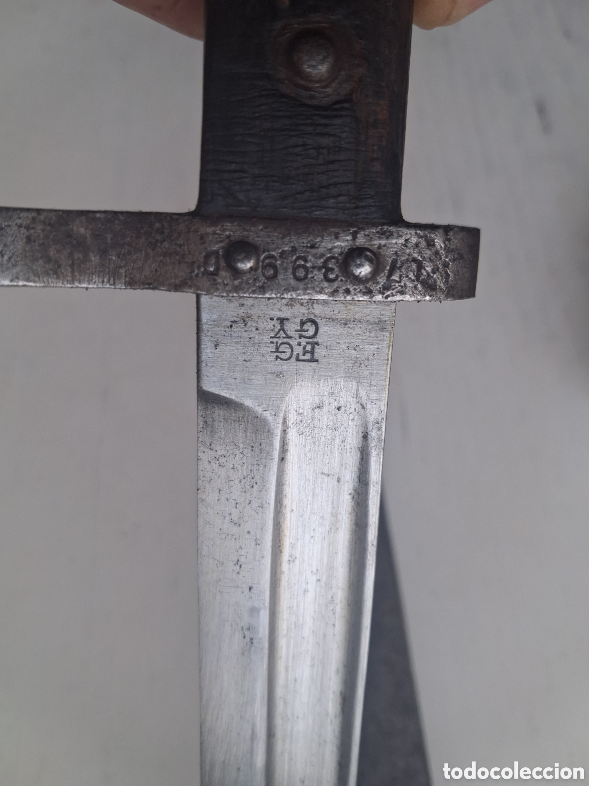 Antig&uuml;edades: Bayoneta Mannlicher con su funda - Foto 10