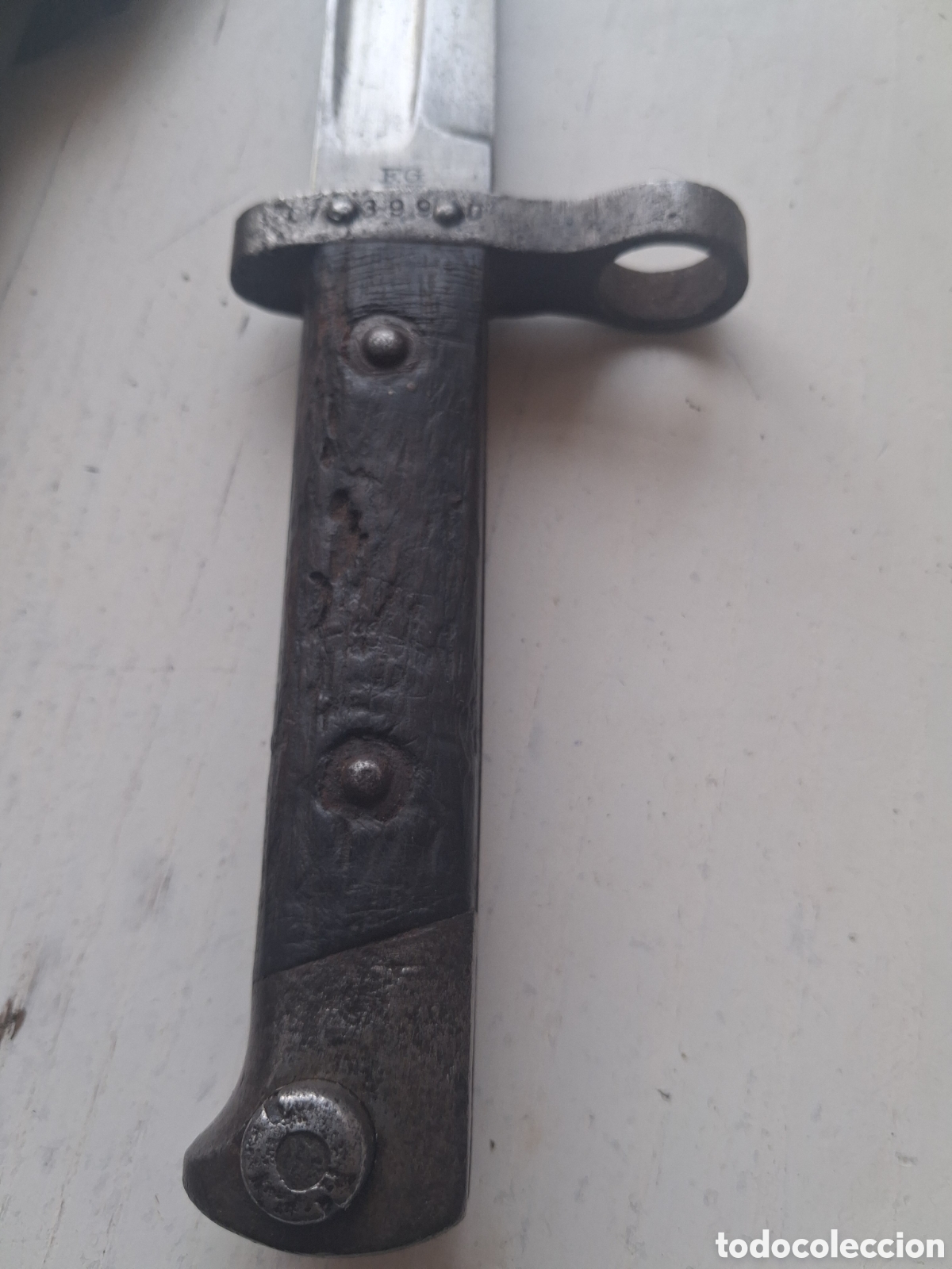 Antig&uuml;edades: Bayoneta Mannlicher con su funda - Foto 13