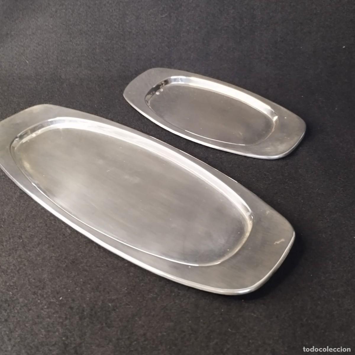 Antig&uuml;edades: JUEGO DE TOCADOR DE PLATA - Foto 4