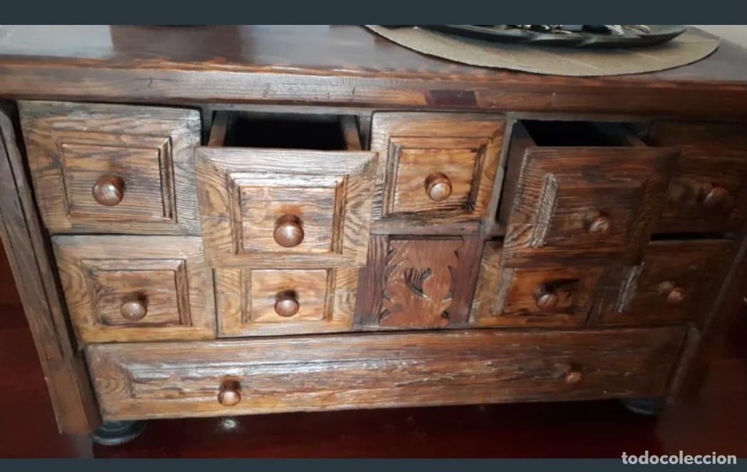 Antig&uuml;edades: ESPECIERO ANTIGUO. Mueble de madera con cajones - Foto 2