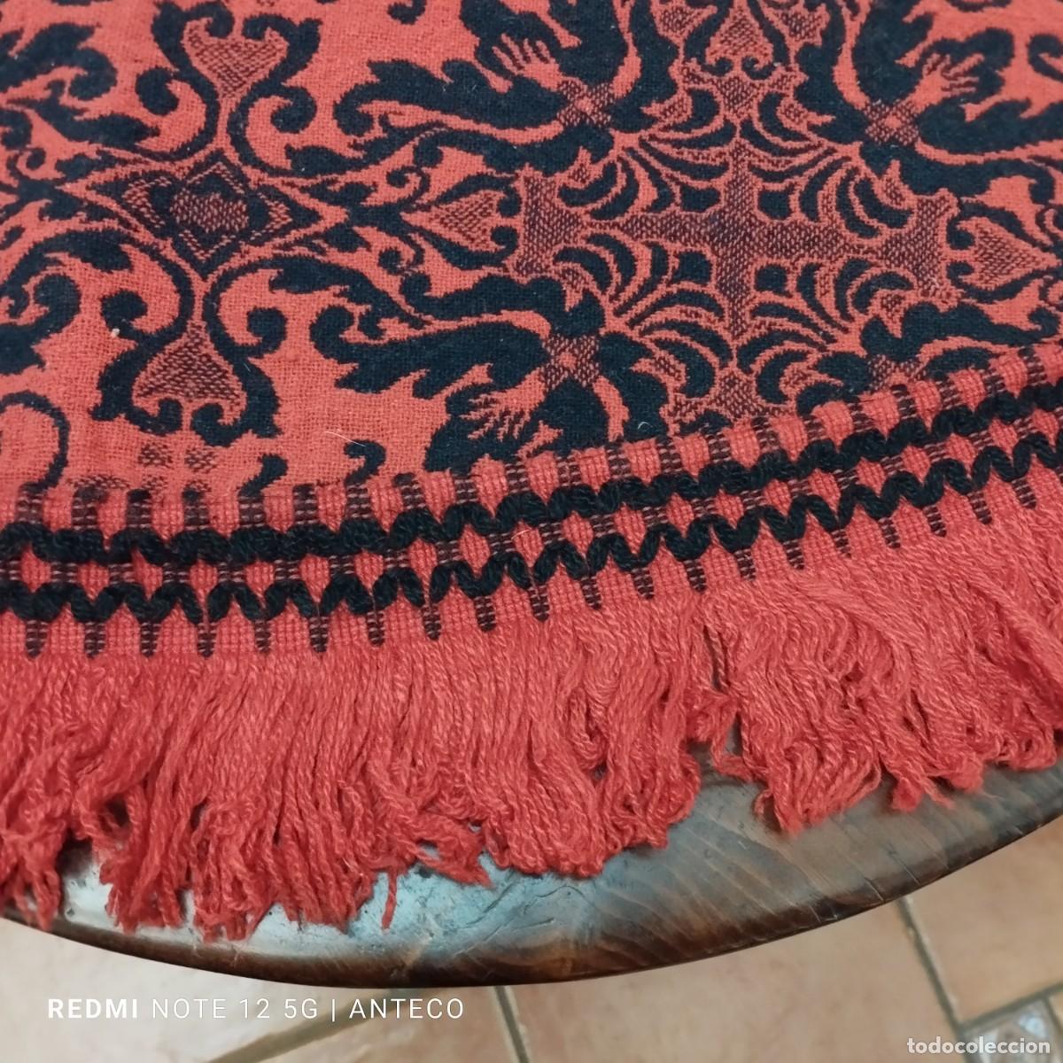 Antig&uuml;edades: FALDA DE MESA DE CAMILLA ANTIGUA - Foto 7
