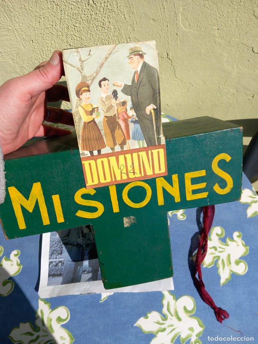 Antig&uuml;edades: HUCHA O LIMOSNERO , PARA LAS MISIONES - Foto 6