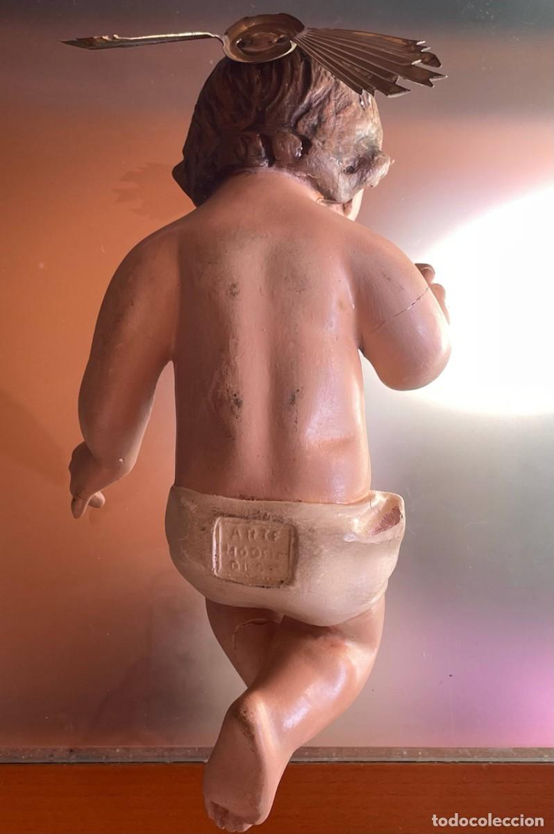 Antig&uuml;edades: Ni&ntilde;o Jes&uacute;s marca Olot. - Foto 2