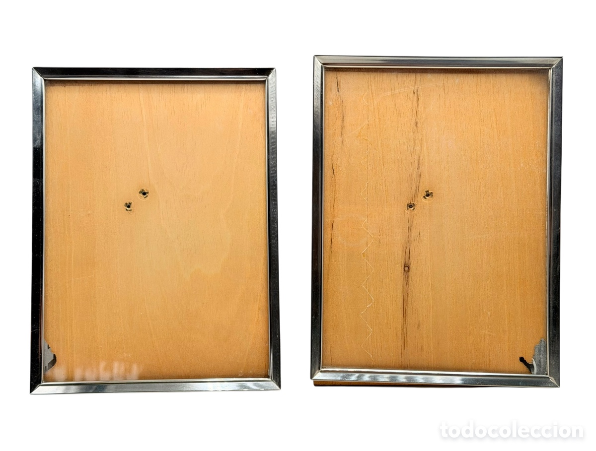 Antig&uuml;edades: Pareja de Marcos Plateados