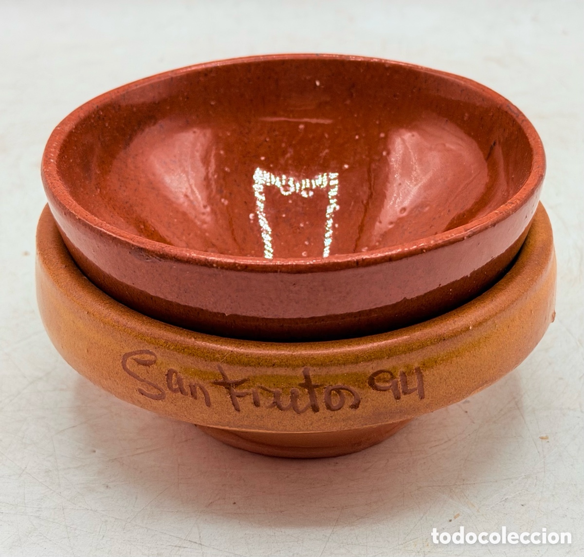 Antig&uuml;edades: Cuencos de Cocido de Barro - Foto 2