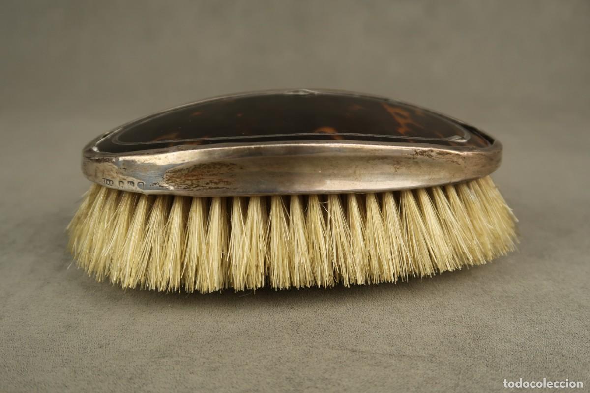 Antig&uuml;edades: Antiguo Cepillo Ingles de Plata - Foto 6