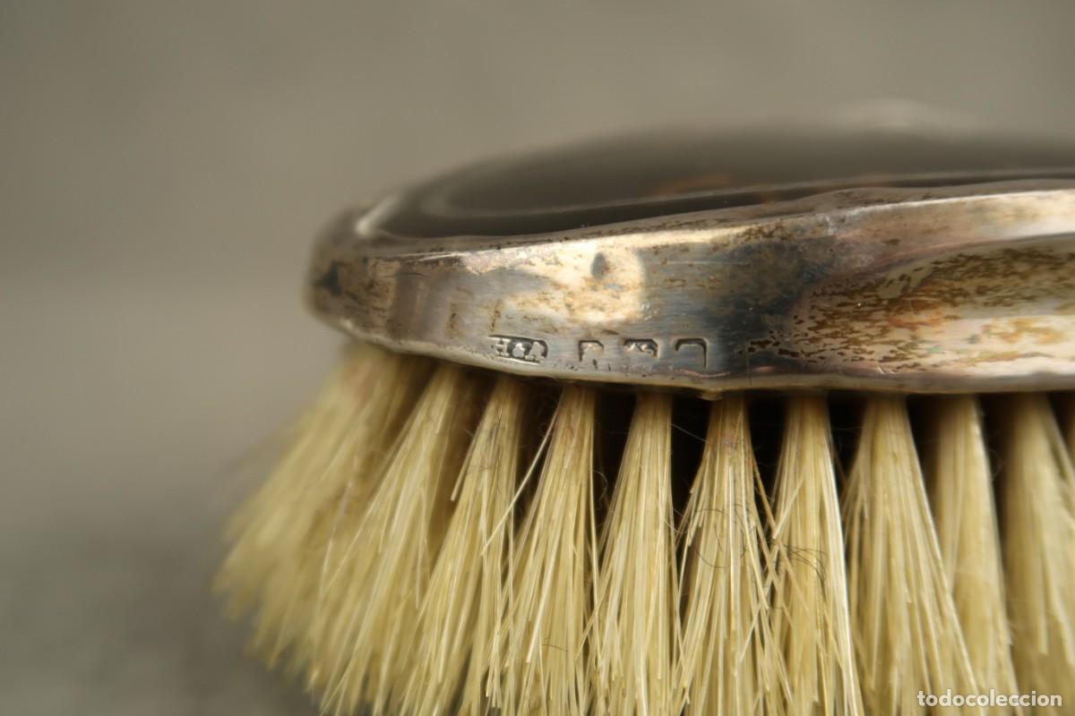 Antig&uuml;edades: Antiguo Cepillo Ingles de Plata - Foto 7