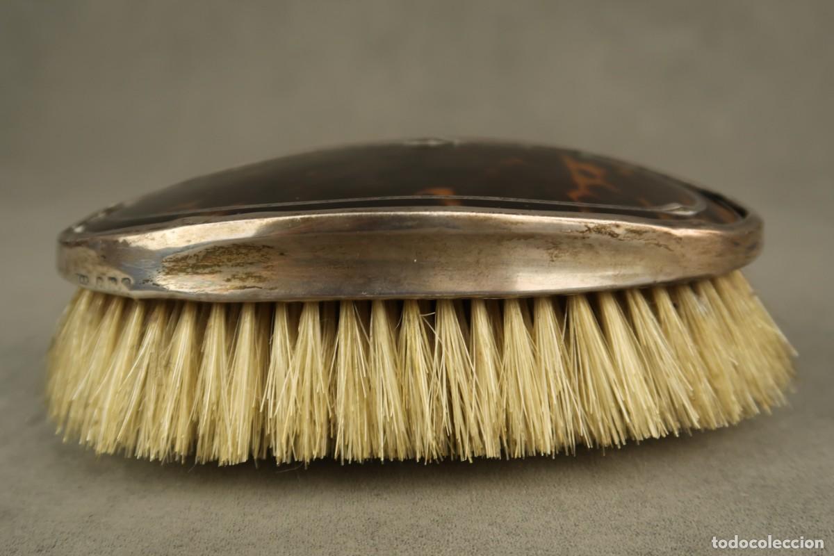 Antig&uuml;edades: Antiguo Cepillo Ingles de Plata - Foto 10